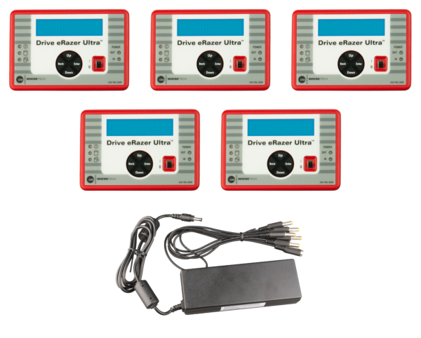 The Drive eRazer™ Ultra is a standalone multi-function device that completely erases all data from a hard drive.